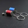 Creative Car 6 Speed Gear Box Gear Head Keychain Manual Transmission LEVER METAL Key Rague Refetting Metal Pendant Pendentif G1019