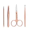 7/9/12/15/18pcs Set di tagliaunghie in acciaio inossidabile Set di strumenti per la cura dei piedi delle mani del viso Kit per manicure - 9