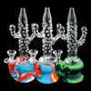 glass bong oil rig & Hookahs water bongs pipe tobacco bubbler dab rigs unqiue cactus shape