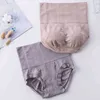 3 Pz / set Vita alta Body Shapers Donne Cotone Boxer elasticizzati Dimagranti Pancia Shapewear Seanless Biancheria intima femminile Dropshipping 210402