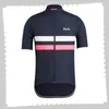 Pro equipe Rapha Ciclismo Jersey Mens Verão Quick Seco Seco Uniforme Mountain Bike Camisas Estrada Bicicleta Tops Roupas De Corrida Sportswear Y210412128