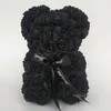 Party Gunst Rose Teddy Bear Heart PE zeep schuim kunstbloemrozen beer 25cm voor vrouwen Valentine's Wedding Gifs Sea Way