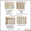 Window Treatments Textiles 1Pc Curtains Windows Drapes European Modern Elegant Noble Printing Shade Curtain For Living Room Bedroo303j