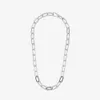 Hoog Polijsten 100% 925 Sterling Zilver Me Link Collier Fit Europese Hangers en Charms Fijne Bruiloft Sieraden Gift