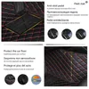 Car Floor Mats For Tesla Model S 2014 2015 2016 2017 2018 Flash Mat Leather Custom Foot Pads Automobile Carpet Cover H220415
