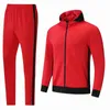 Tute da corsa per giovani adulti Giacche sportive con zip con cappuccio Pantaloni Cappotto da jogging all'aperto Pantaloni Tuta da allenamento per calcio da basket Y1221