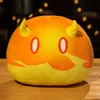 35 cm Slime bolinho de pelúcia brinquedo yuanshen jogo anime boneca pelúcia animais casal casal dormir travesseiro