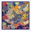 Designer Silk Scarf Twill Silk Scarf Women Jungle Horse Printing Square sjaals mode wraps vrouwelijke vouten grote hijab sjaals halsdoek 130 cm*130 cm