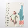 Baby Blanket Soft Flannel Photography Monthly Photo Newborn Children Wings Plant Cartoon Angel Milestone Sleeping Bath Crawling 2442 Q2