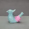 Sifflet en forme d'oiseau pour enfants, eau en céramique Ocarina, Arts et artisanat, cadeau pour enfants pour de nombreux Styles