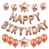 NEWBirthday Decorations Baby Shower Decor 12inch Letter Balloons High Quality Star Folie Alphabet Balloon party componenten RRB11628