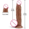 Yutong 11 polegadas Dildo Strapon Phallus Enorme Grande Realista Vibradores Silicone Pênis Com Ventosa G Spot Estimular 18 Brinquedos para Woma4002524