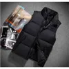 Chaqueta de invierno 2021 para hombre, chaqueta acolchada informal de marca, sudaderas con capucha, Parkas, chaleco cálido de esquí para hombre, 60