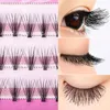 Falska ögonfransar 60 Cluster Faux Mink Curl Lash ympning Eye Makeup Enskilda fläktar Lashes Women Beauty Tools7887274