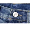 Jeans délavé taille haute droite pour femmes short femme brut version coréenne 210507