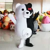 Maskottchen-Kostüme, Cartoon-Schwarz-Weiß-Bär-Maskottchen-Kostüm, Monokuma-Maskottchen-Kostüme zum Verkauf, Anime-Rollenkleid, Cartoon-Bekleidung, Cosplay-Anzüge