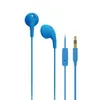 Kabarcık sakızlı iluv Kulaklık Ahizesiz Mic uzaktan kumanda ile iPhone 6 için artı 5 s 5c iPod Tab mp3 3.5mm kulaklık