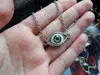 evil eye necklace pendant