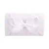 Baby Girls Bow Bow Wide Beachbels الأطفال الصلبة مرنة Bowknot Hairbands Hair Associations Grosgrain Hairband Ribbon Bows Heardress 20 Colors Kha137