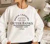 Trending Outer Banks North Carolina Sweatshirt Rolig Pogue Life Shirt Outer Banks Paradise on Earth Hooide OBX Tv Toppar 210910