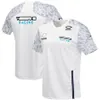 F1 팀 티셔츠 폴로 셔츠 포뮬러 1 2022-2023 시즌 드라이버 레이싱 슈트 티셔츠 최고 여름 팬 대형 자동차 로고 티셔츠 Jersey241N