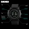 2022 SKMEI Outdoor Compass Horloges Heren Digitale Sport Horloges voor Mannen Thermometer Druk weer Tracker Horloge Reloj 1418 1427