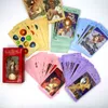 The Enchanted Love Tarot 78 kaarten Deck Lover's Guide to Ding Paring en Relative Card Game Gifts Arcana Beginner Set