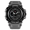 Orologi da polso Smael Sports Swiming Running Men039s Digital Orologi Digital for Men Waterproof Stop Man Watch Sport Watch Maschio Dual Time Cloc8224838