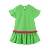 夏の綿の刺繍子供服幼児ファッションフロック210529のためのジャンプメートルの王女の女の子のドレス
