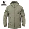 Casaco de camuflagem do exército jaqueta militar impermeável windbreaker roupas de chuva roupas homens e casacos 211126