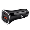 Fast Quick Charger 38W PD20W USB C Car Charger Dual Ports Auto Power Adapters For iphone 11 12 13 14 15 Samsung s20 s21 note 20 htc s1