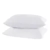 50x70 Cm 2pcs White Knitted Fabric Cloth Pillow Cases Anti-mite Waterproof Soft Comfortable El Style Polyester Cushion Cover Cushion/Decorat