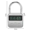 NXY Toys Toys Digital Time Lock Bondage Timer переключатель Игровые ограничения Фетиш Электронный секс для парных пар 1207