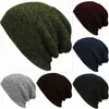 Män unisex ski slouch beanie hatt vinter varm skateboards boende löst kepsar ny y21111