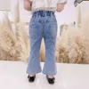 Детские джинсы сплошной цвет малыш