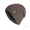 Chapeaux de plein air chapeau chapeau chapeau chapeau chapeau chapeau de pêche casquette unisexe beanie pour temps froid coupe-vent mode solide capot de ski soft