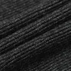 Khaki Black Dark Grey Solidne dziewiarskie Nieregularne A-Line Midi Spódnica Empire Casual Plised S0127 210514