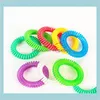 Contrôle Ménage Divers Maison Jardin Répulsif Bracelets Anti Moustique Bug Pur Naturel Adultes Enfants Main Poignet Bande Insecte Prote