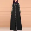 Abiti casual Donna Abito musulmano Copertura completa Preghiera Caftano Arabo Jilbab Abaya Islamico Cuciture in pizzo Dresshijab Vestido Abito Musulman R5