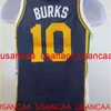 Genähte neue Alec Burks #10 Swingman Jersey Custom Männer Frauen Jugend Basketball Trikot XS-5xl 6xl