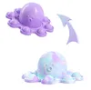 Octopus Flip Doll Squishy Double Sided Push Bubble Toys Toy Antistress Mini Sensory for Adult6313820