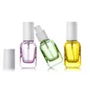 Colorful Empty Glass Essential Oil Perfume Bottle Wholesale Travel size cosmetic containers with Sprayer/Pipette Dropper/Lotion Pump 10ml 20ml 40ml