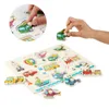 19 Style 3D Puzzle Jouets En Bois Pour Enfants Dessin Animé Animal En Bois Jigsaw Toddler Bébé Apprentissage Éducatif Précoce Jouet Enfants Main Grab Board W3