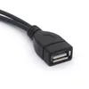 Micro USB Male To Female Host OTG Cable with Power Enhancer Hub Adapter Y Splitter V8 Phone Line