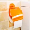 Toilettenpapierhalter wandmontierte Saugnapfbecher -Tissue -Halterpapiere Ständerspeicher mit Deckbadzubehör