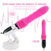 yutong Thrusting Dildo Vibratore Vibratore automatico punto G con ventosa giocattolo per le donne Hand-Fun Vibratore anale per l'orgasmo2704