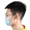 Masque d'économiseur d'oreille de silicium réglable Crochets Lunettes Chaîne en caoutchouc de silicone Bague Connecteur Face Masques Clip Extender Strap sur des lunettes