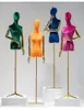 Colorful Style Women Mannequin Fabric Model Dressmaker Flexible Hand