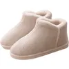 Warme pluche winter schoenen vrouwen mannen indoor slippers antislip zachte bontliefhebbers thuis vloer katoenen slipper vrouwelijke huis schoenen y0804