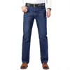 Calça jeans outono algodão masculina estiramento estilo clássico estilo moda casual business estilo casual calças soltas 9536 27-40 211120
